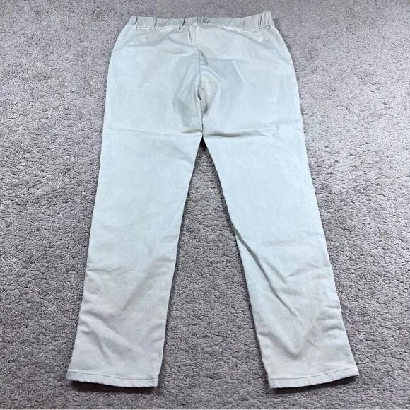 Soft Surroundings The Ultimate Snap Pull-on Pants  Womens Beige Size PM - Picture 7 of 7